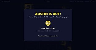 Austin lost in maze
