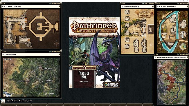Fantasy Grounds - Pathfinder RPG - Ironfang Invasion Adventure Path (2 of 6) - Fangs of War