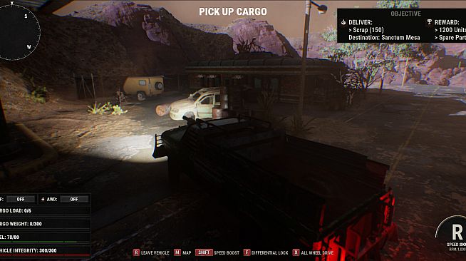 CARGO: Co-Op Delivery Simulator in Post Apocalyptic World