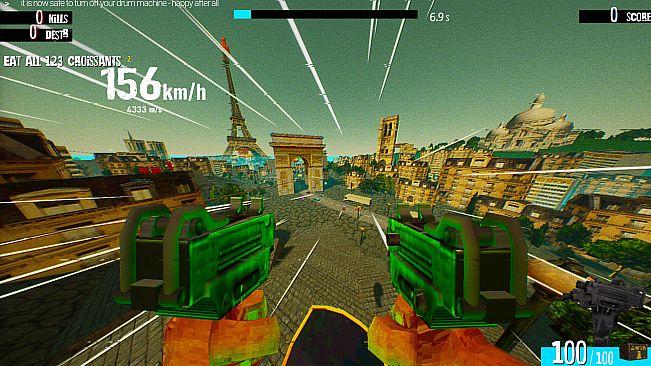 ACID DROP DOWNHILL: WITH UZI
