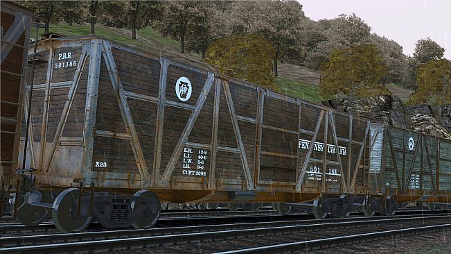 TS Marketplace: PRR X23 Boxcar Wagon Pack Add-On