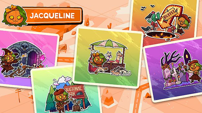 Monster Roadtrip Playable character - Jacqueline