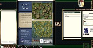 Fantasy Grounds - Pathfinder RPG - Pathfinder Flip-Mat: Marsh