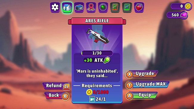 Mars Survivor: Red Rifle