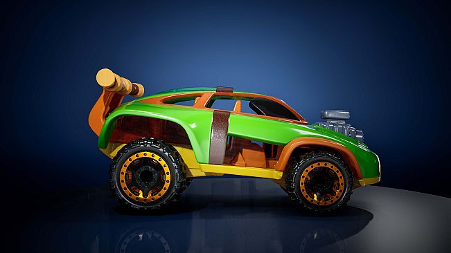 HOT WHEELS - TMNT Michelangelo - Windows Edition
