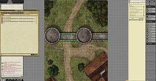 Fantasy Grounds - Pathfinder RPG - Pathfinder Flip-Map - Classic Town Square