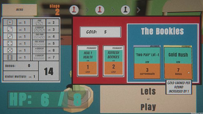 Tesserarii: The Dice Rolling Roguelike