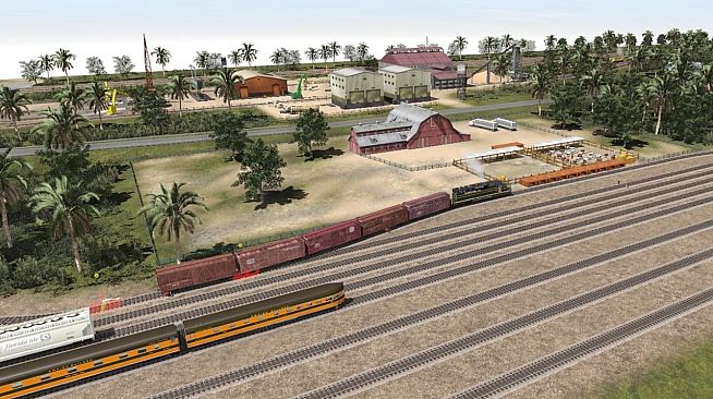 Trainz 2022 DLC - Florida Rail Road Museum Model Railroad