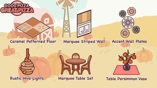 Good Pizza, Great Pizza - Countryside Charm Set - Autumn 2022