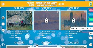 WORLD OF ART JIGSAW PUZZLES: MONET