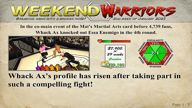 Weekend Warriors MMA