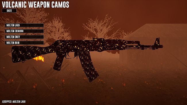 Overdrive Reloaded: Volcanic Weapon Collection