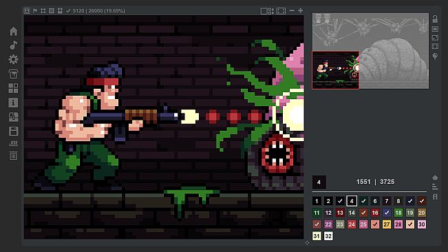 Coloring Game 4 – 5-Bit Palette