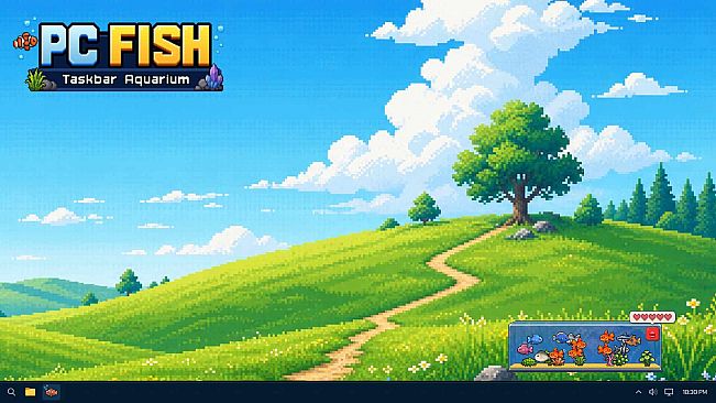 PC FISH: Taskbar Aquarium