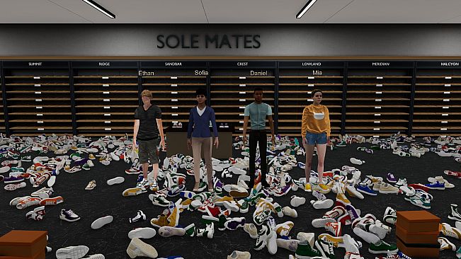 Sole Mates: Tidy Up the Shoe Store