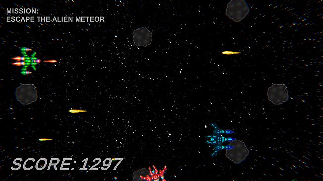 Alien Meteor Escape