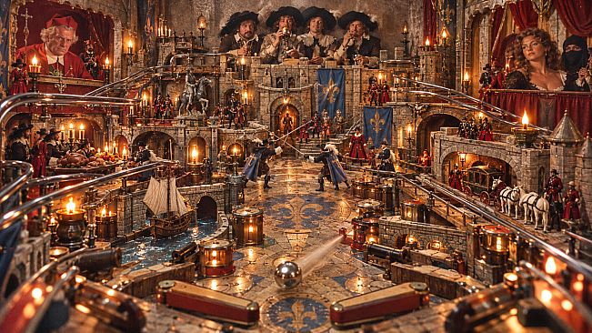 Musketeers All For One and One For All Pinball