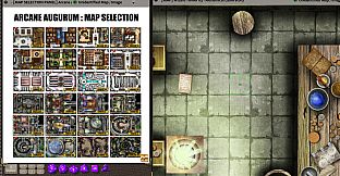 Fantasy Grounds - Meanders Map Pack: Arcane Augurum (Map Pack)