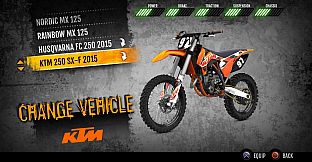 MX vs. ATV Supercross Encore - 2015 KTM 250 SX-F MX
