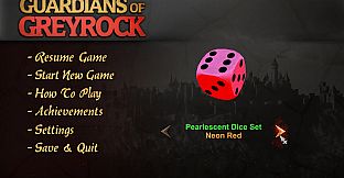 Guardians of Greyrock - Dice Pack: Pearlescent Set