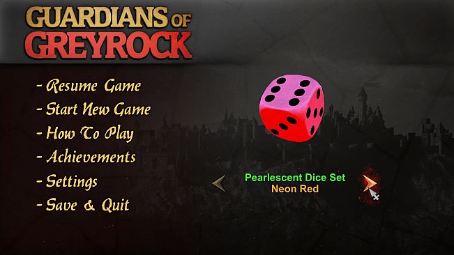 Guardians of Greyrock - Dice Pack: Pearlescent Set
