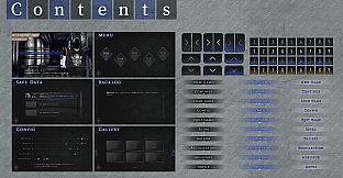 Tyrano Builder - Visual Novel GUI Pack #2 Color-Blue [kopanda UI]