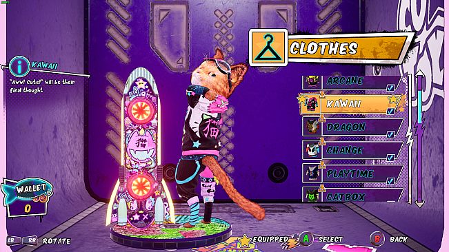 Gori: Cuddly Carnage - Neon Neko Skin Pack