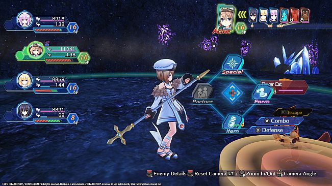 Megadimension Neptunia VIIR - 4 Goddesses Online Premium Weapon Set