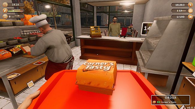 Corner Kitchen Fast Food Simulator