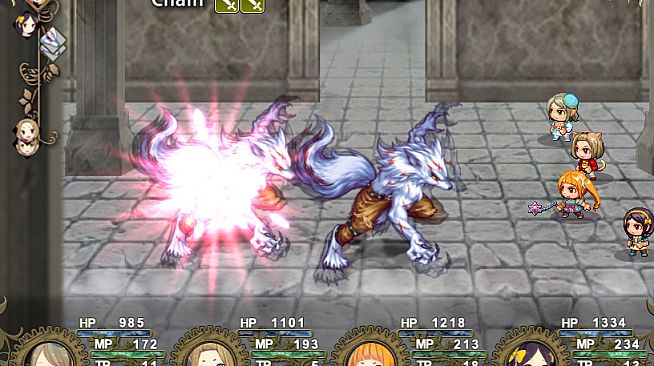 Magical girl's labyrinth