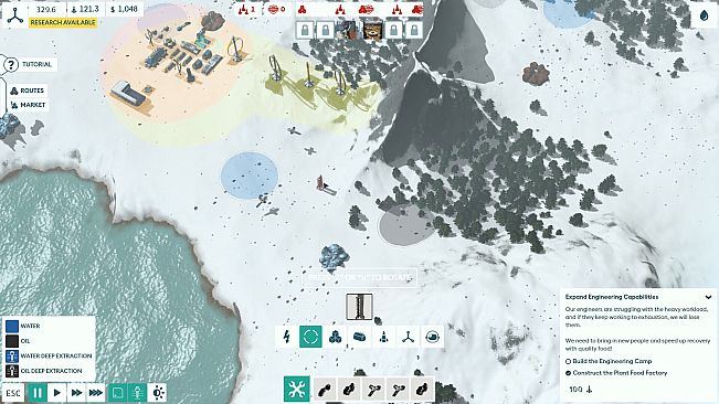 Oasis Mission: Colony Sim