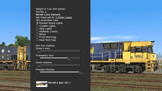 Trainz Plus DLC - NR Class Locomotive - Pacific National Pack