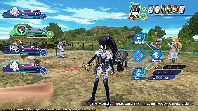 Megadimension Neptunia VIIR - 4 Goddesses Online Novice Class Weapon Set