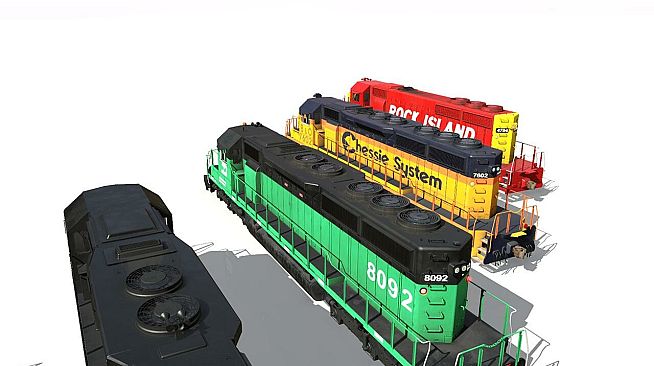 Trainz 2019 DLC - Pro Train: SD40-2 Loco Bundle 1