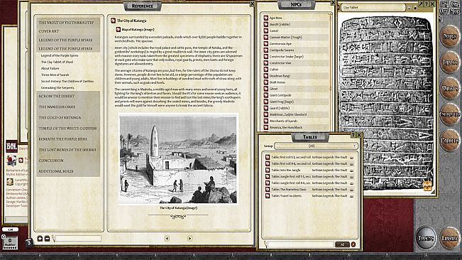 Fantasy Grounds - Xothian Legends: The Vault of Yigthrahotep