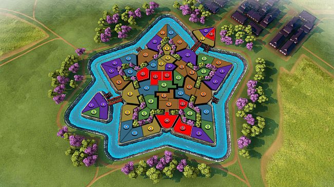 RISK: Global Domination - Fedual Japan Map Pack