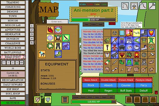 Wizard And Minion Idle