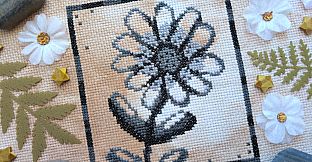 Aster Pebble and the Case of Bad Bureaucracy - Cross Stitch Zine