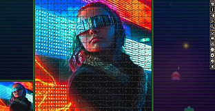 Pixel Puzzles Traditional Jigsaws Pack: Cyberpunk