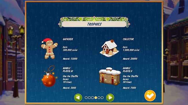 Solitaire Christmas. Match 2 Cards