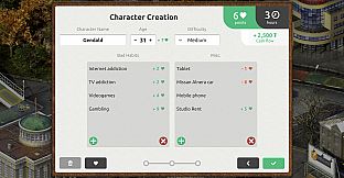 Timeflow: Character Editor