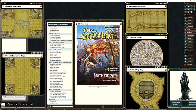 Fantasy Grounds - Pathfinder RPG - Pathfinder Module: City of Golden Death