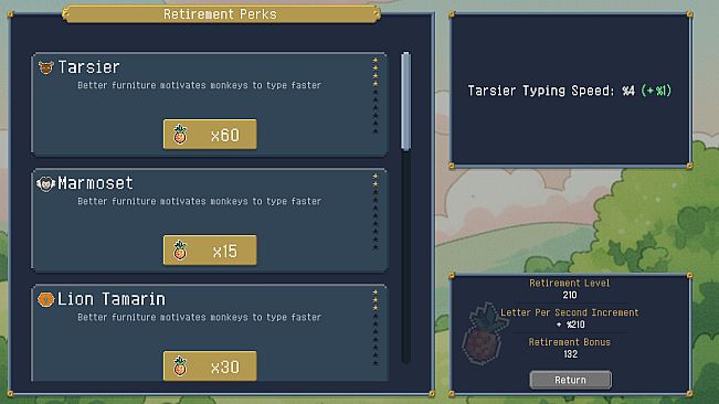 Infinite Monkey Clicker