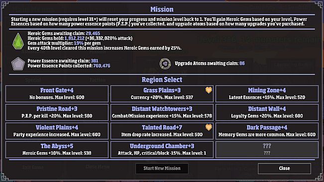 Monster Hunting: Incremental Grind Forever