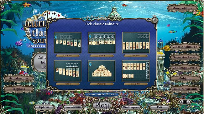 Jewel Match Atlantis Solitaire 2 - Collector's Edition