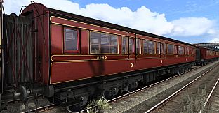 TS Marketplace: Caledonian Railway 65ft Grampian LMS Period 1 Coach Pack