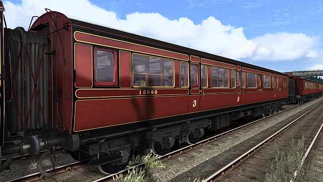 TS Marketplace: Caledonian Railway 65ft Grampian LMS Period 1 Coach Pack