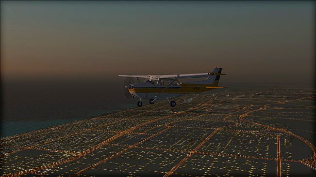 FSX Steam Edition: Night Environment: Dubai Add-On
