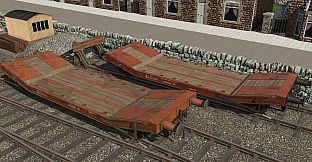 Trainz 2019 DLC - BR Lowmacs - Flat Wagon Pack 2
