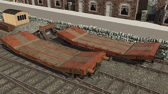 Trainz 2022 DLC - BR Lowmacs - Flat Wagon Pack 2